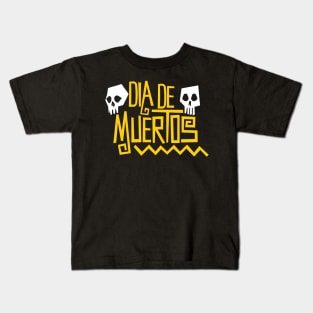 Dia De Muertos Kids T-Shirt